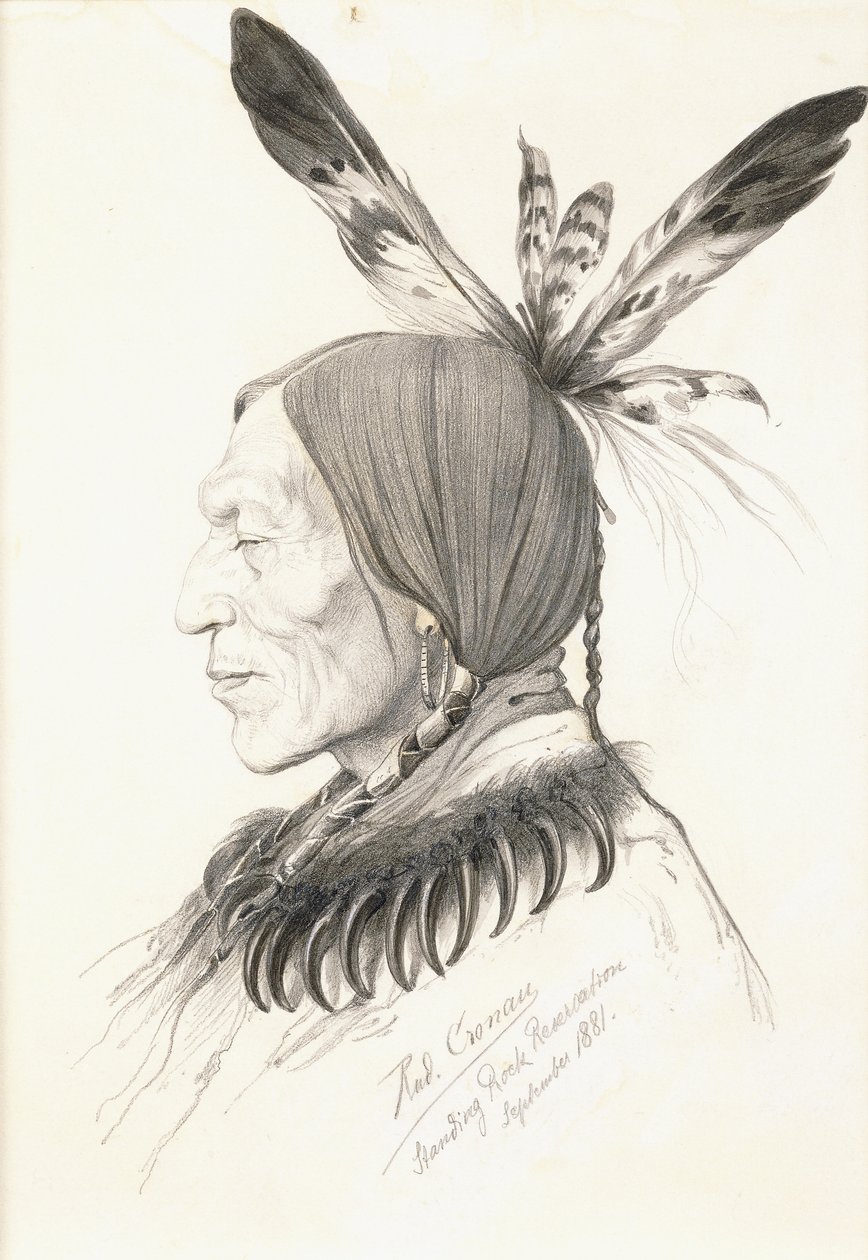 Heu-Topa, Quatro Chifres ou Jagoo, O Narrador, Chefe dos Hunkpapa Sioux de Rudolf Cronau