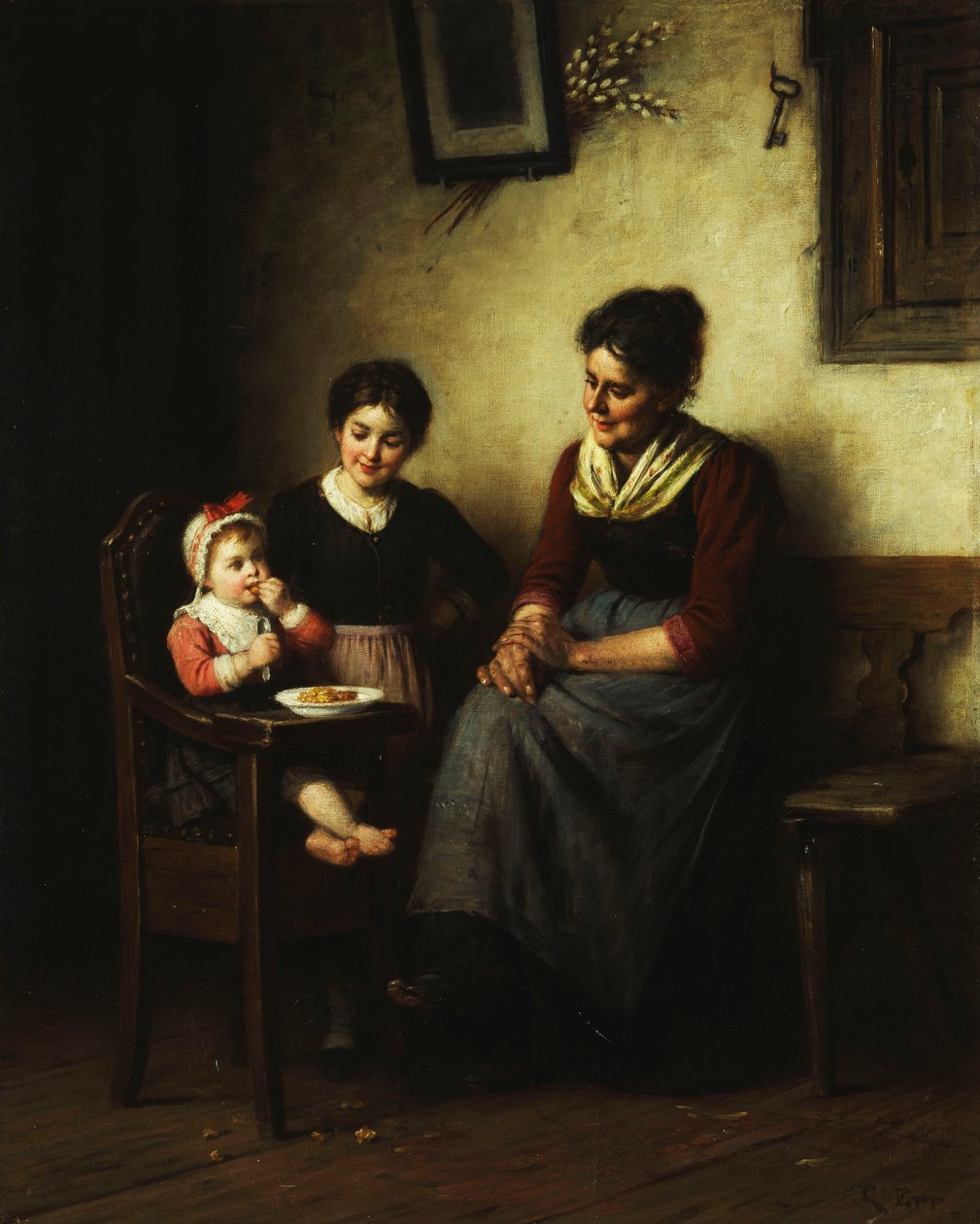 Refeição do bebê, de Rudolf Epp