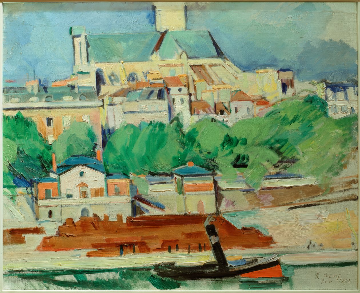 Seus bancos em St. Gervais-St. Protais de Rudolf Levy