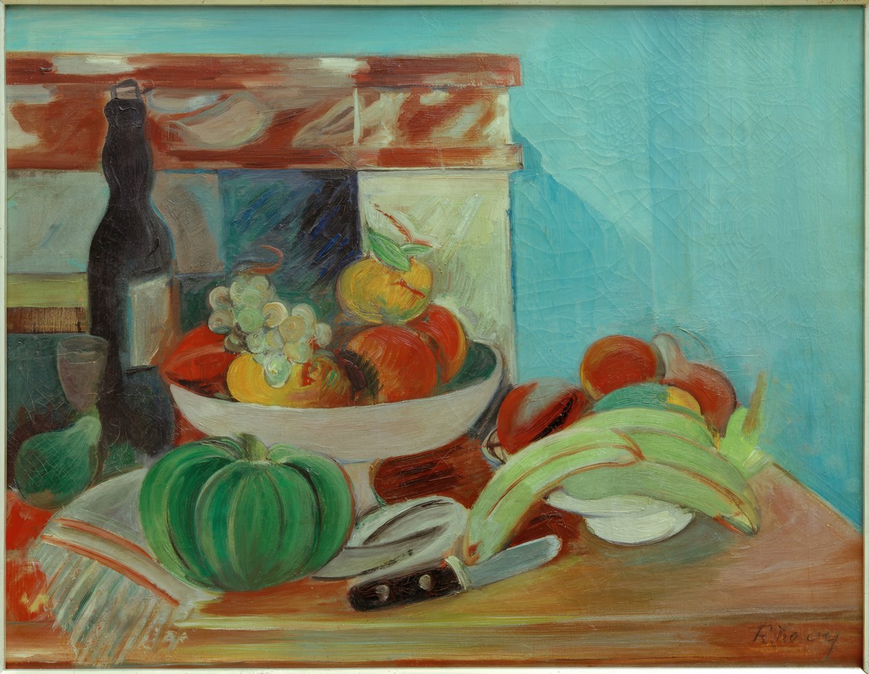 Natureza morta com frutas de Rudolf Levy
