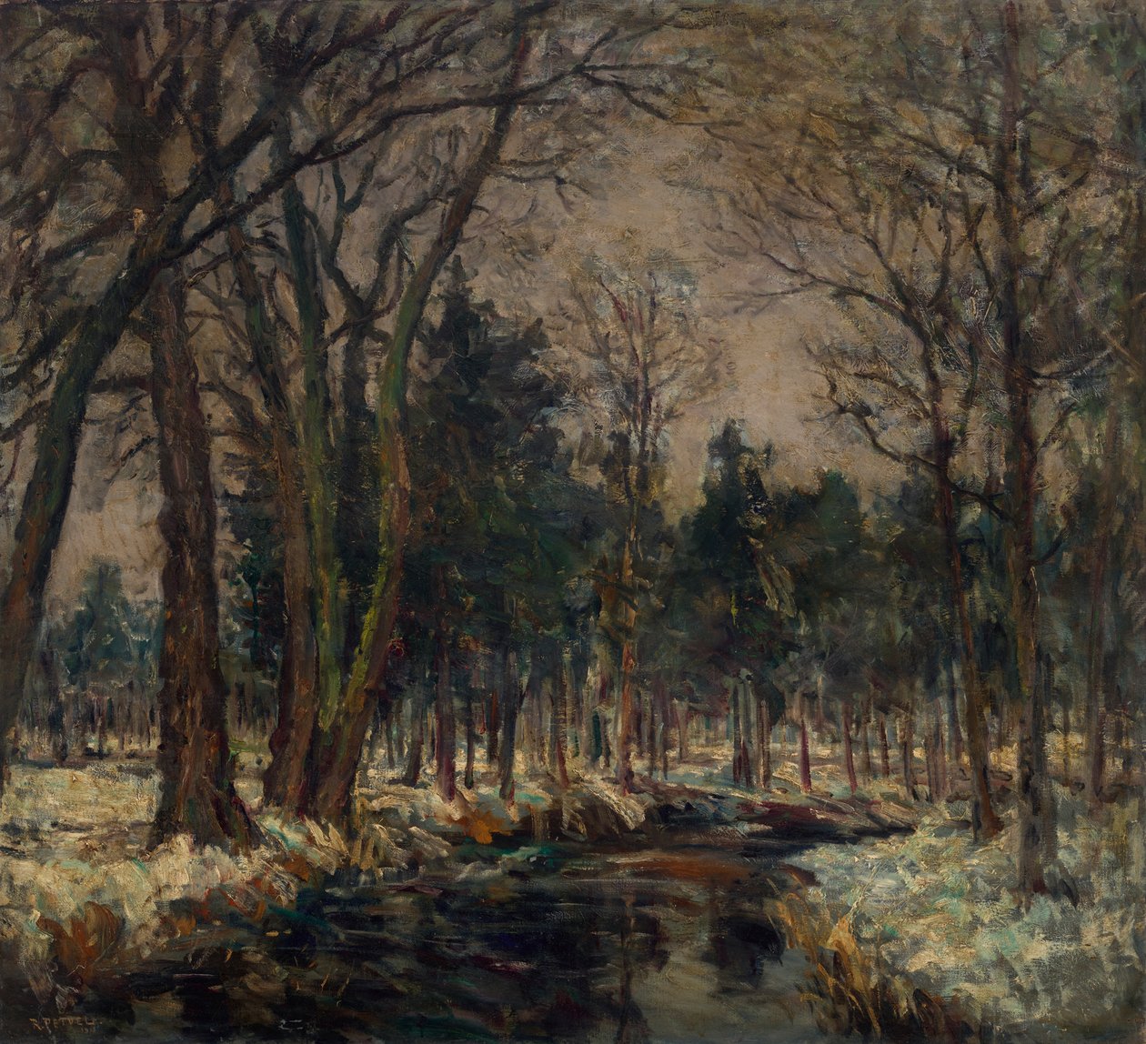 No parque de Schleissheim de Rudolf Petuel