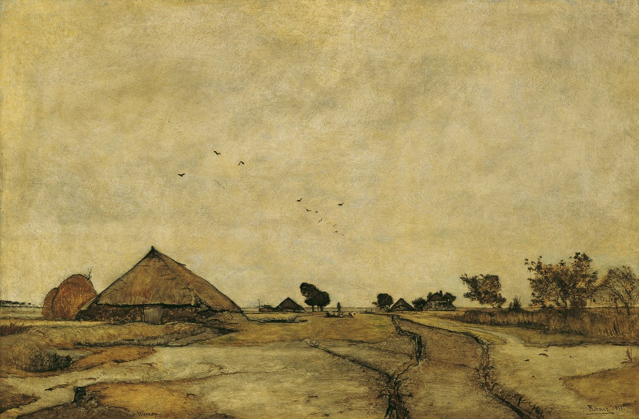 Paisagem holandesa de Rudolf Ribarz