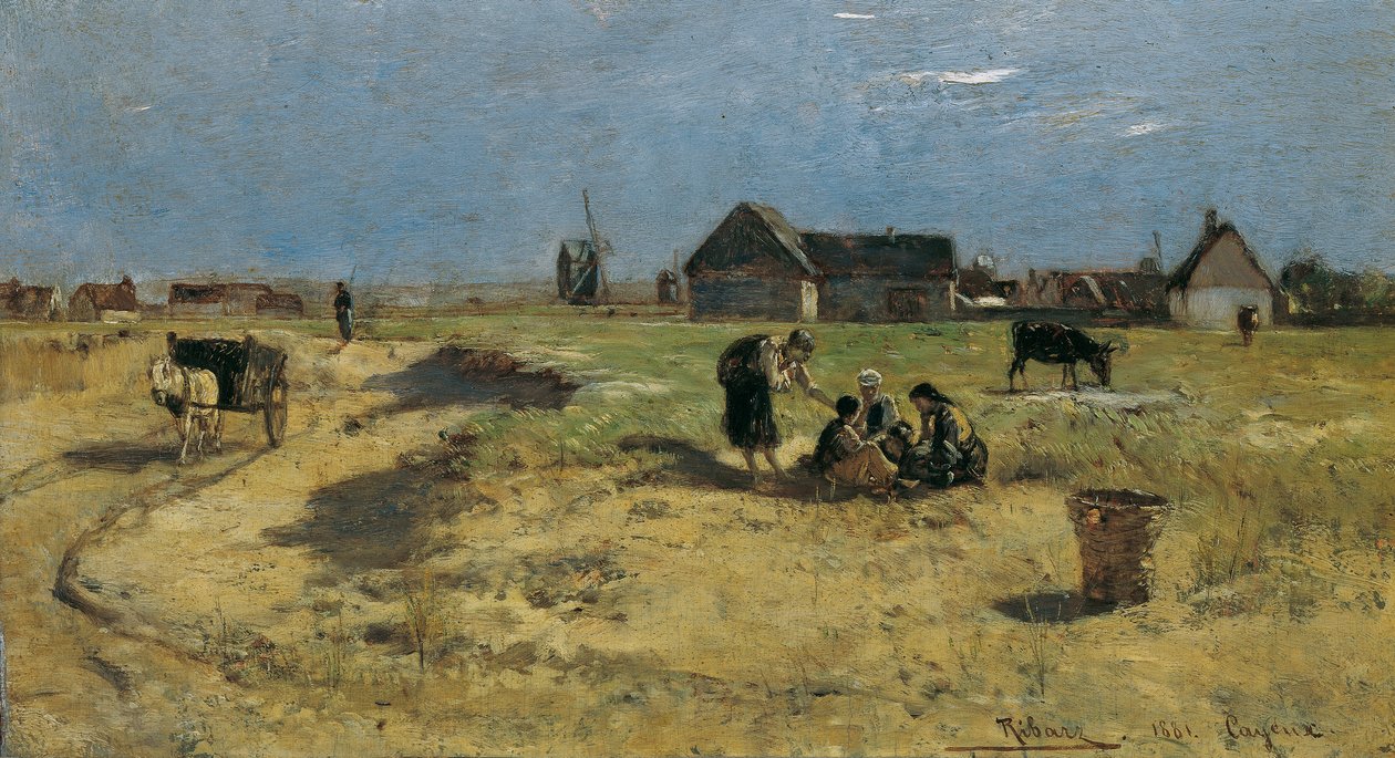 Paisagem de Cayeux de Rudolf Ribarz