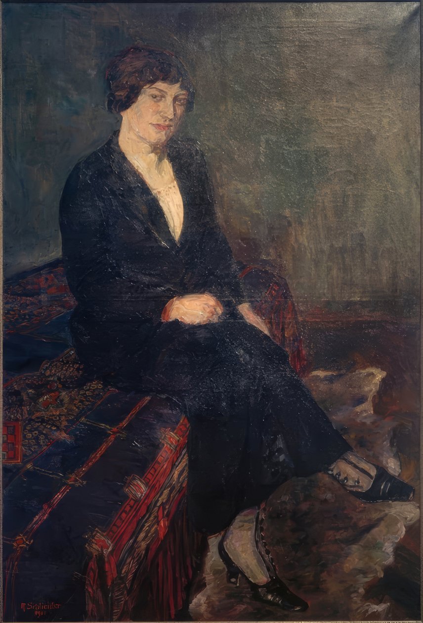 Die Schwester des Künstlers von Rudolf Schlichter