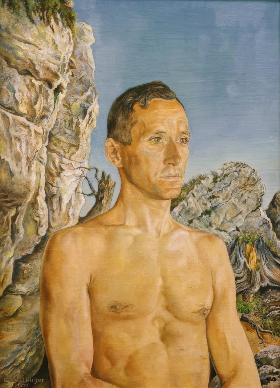 Ernst Jünger de Rudolf Schlichter