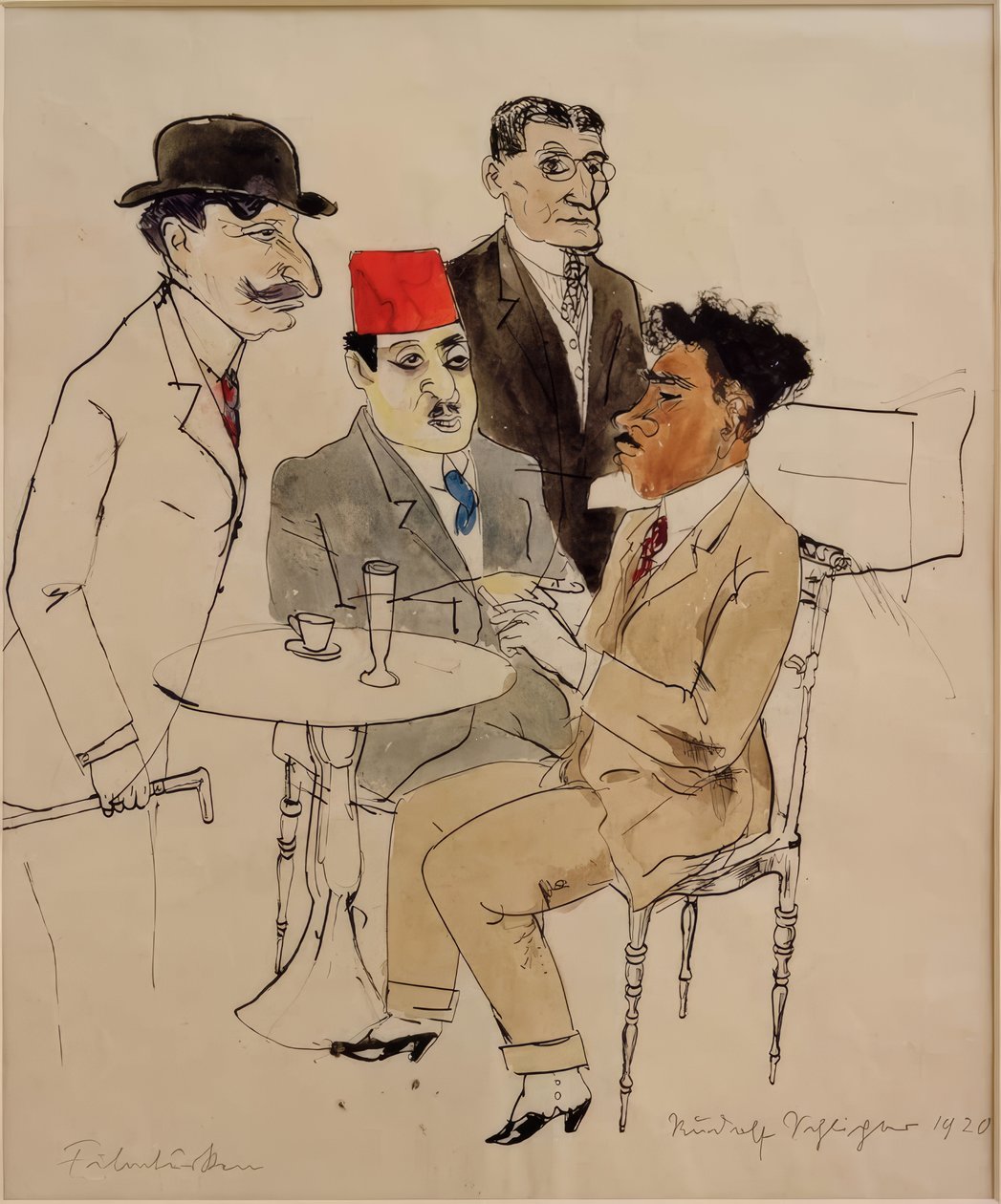 Turcos do cinema de Rudolf Schlichter