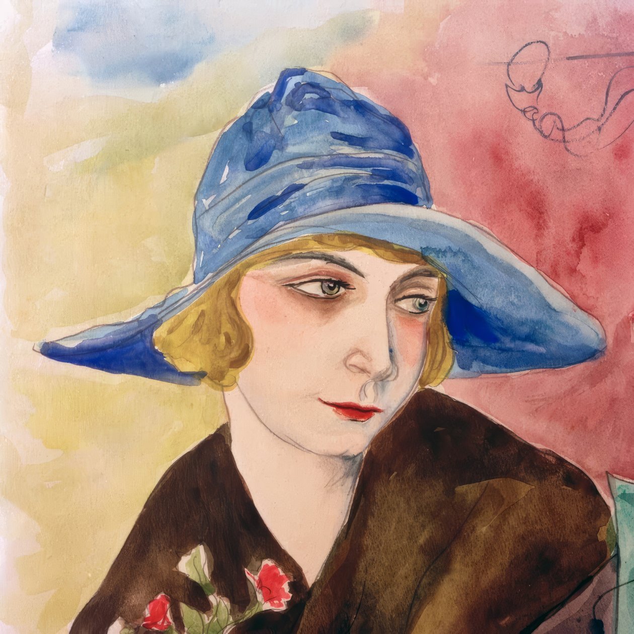 Saudações de Lesbos (excerto) de Rudolf Schlichter