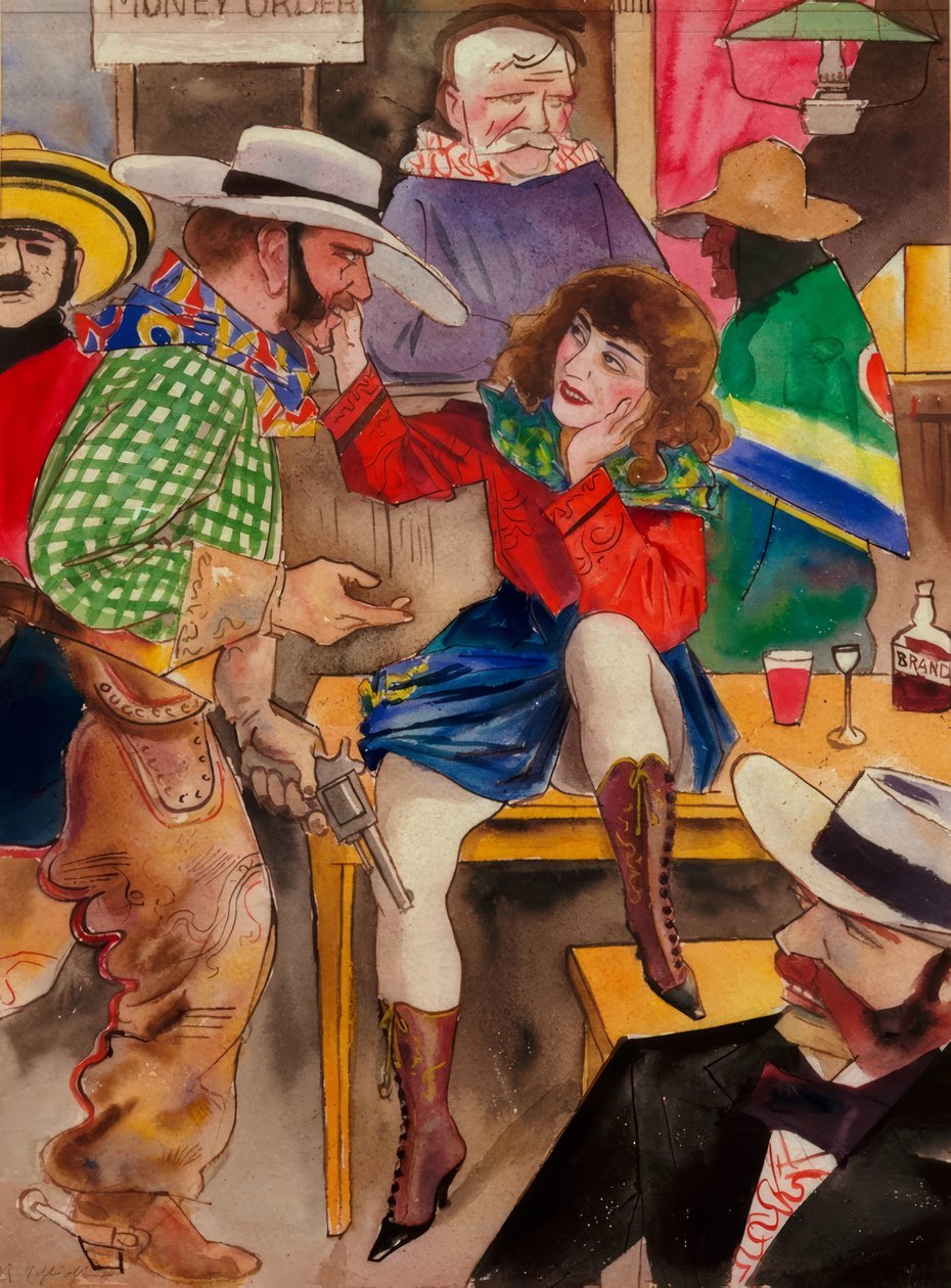 Minério duro da Califórnia de Rudolf Schlichter