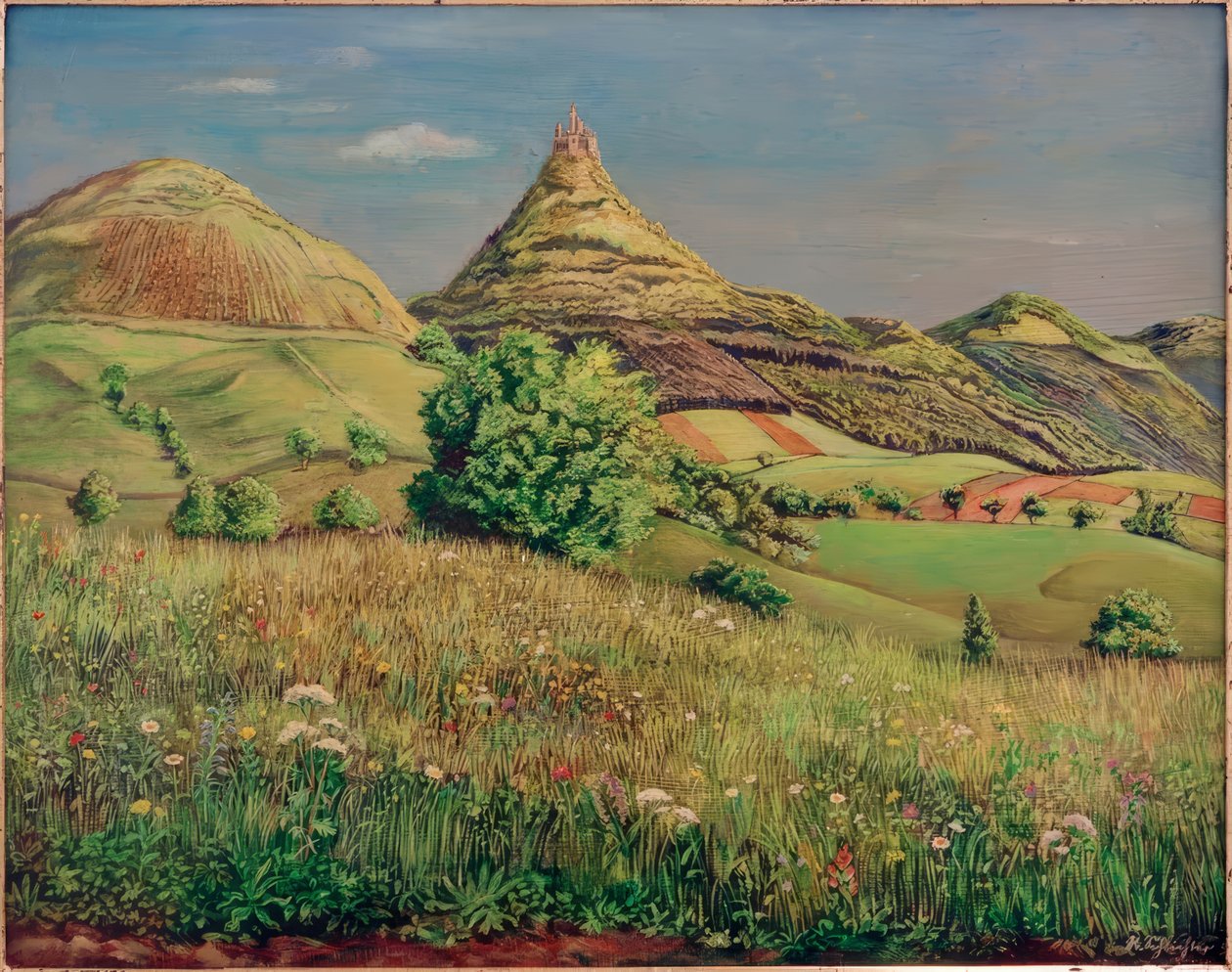 Paisagem de Rudolf Schlichter