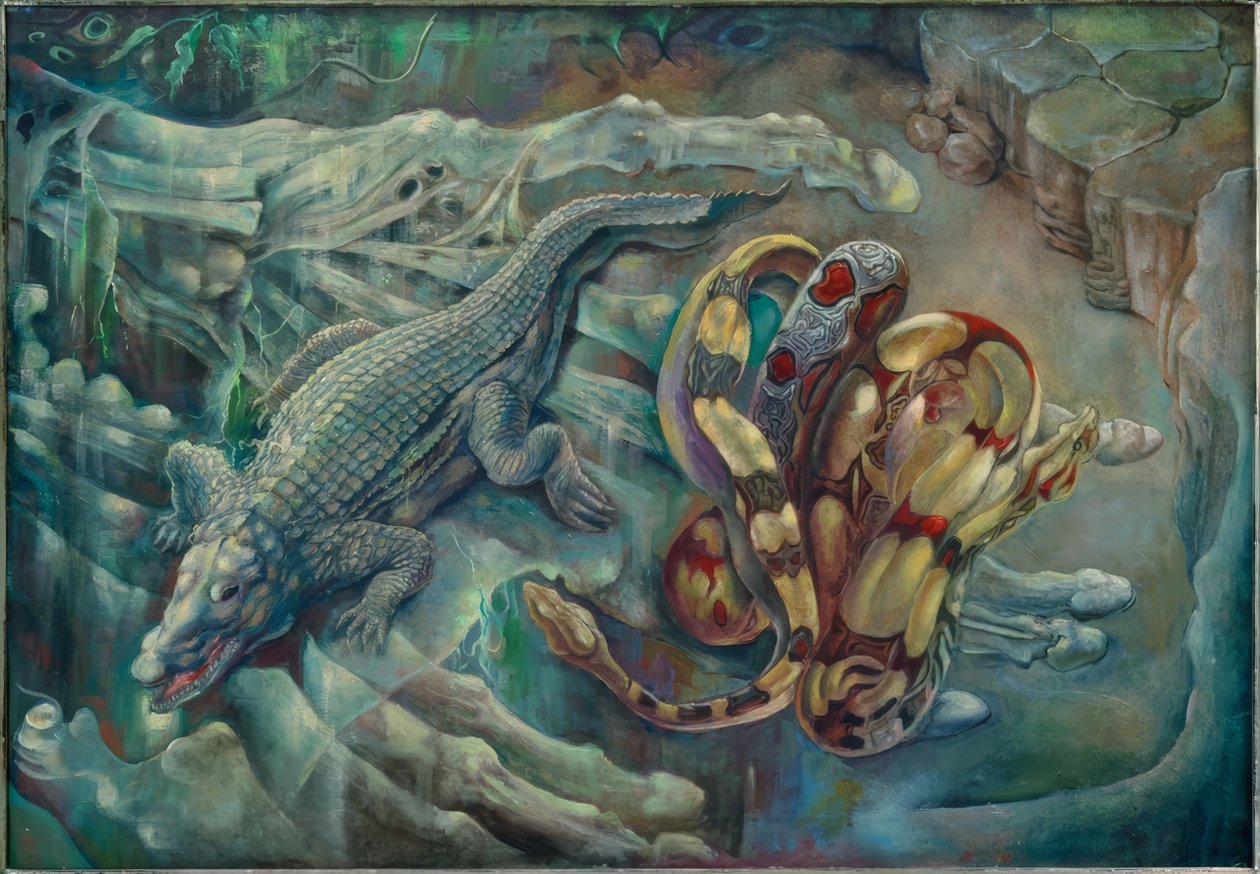 répteis de Rudolf Schlichter