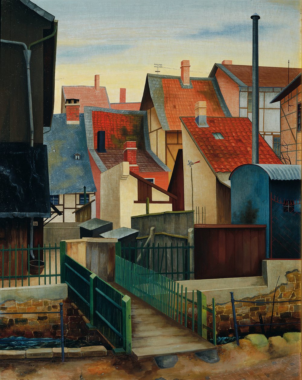 No canil (em Goslar) de Rudolf Wacker