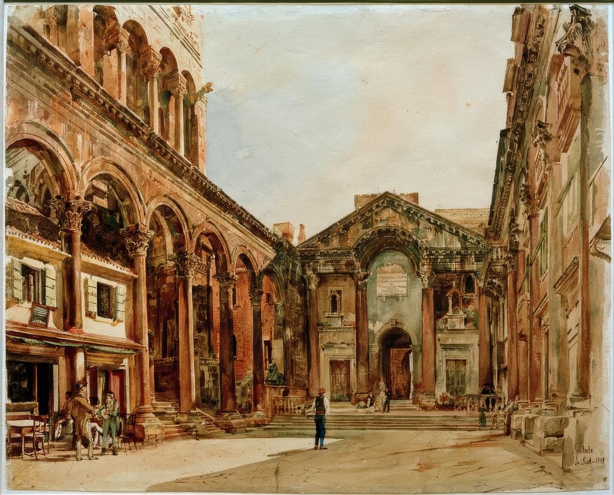 Diokletianpalast de Rudolf von Alt