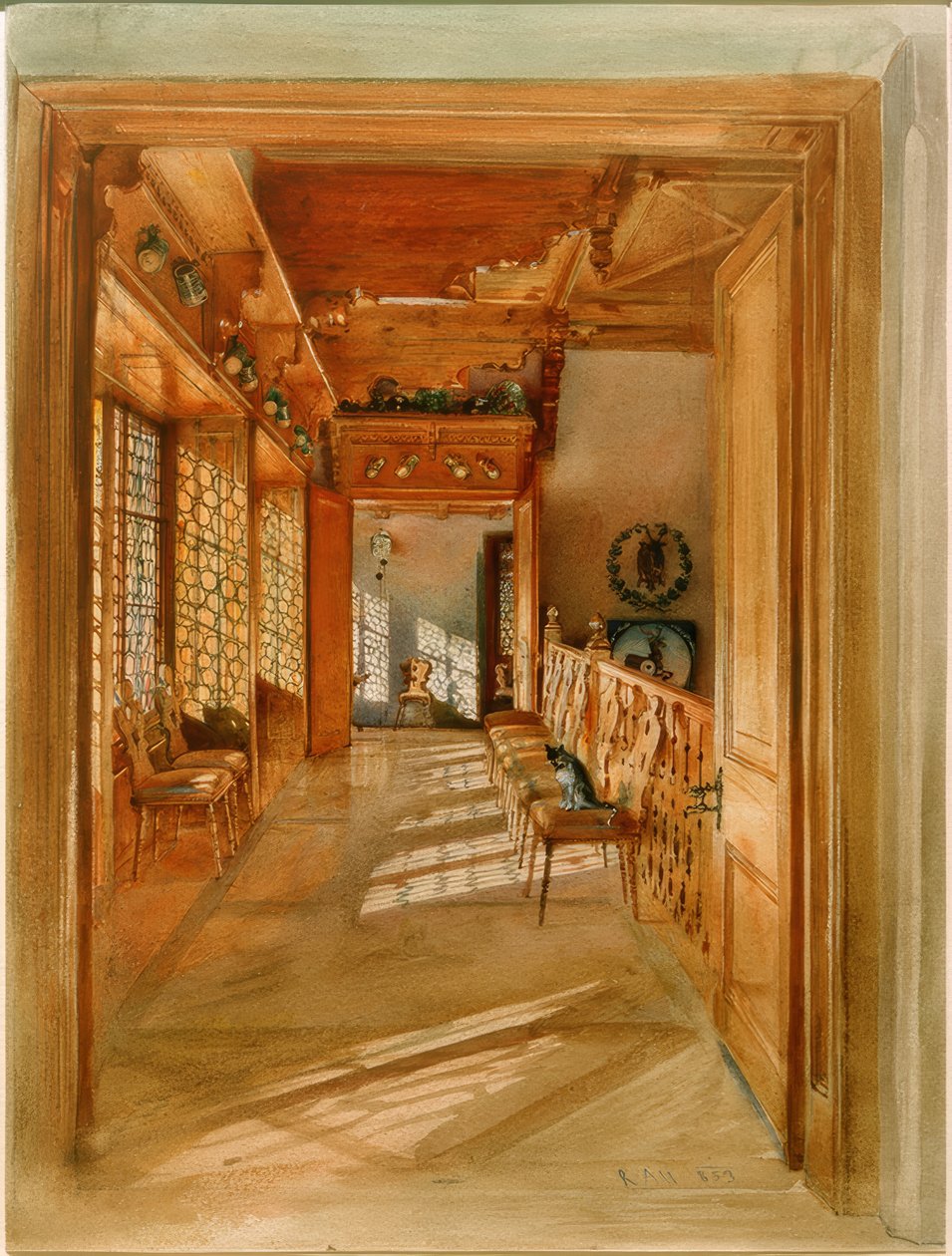 Escadaria de Rudolf von Alt
