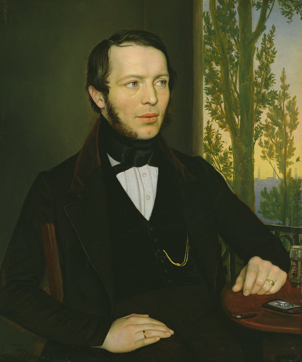 Adolph Wasmann (1807-53), 1843 (ver 152287 para par) de Rudolph Friedrich Wasmann
