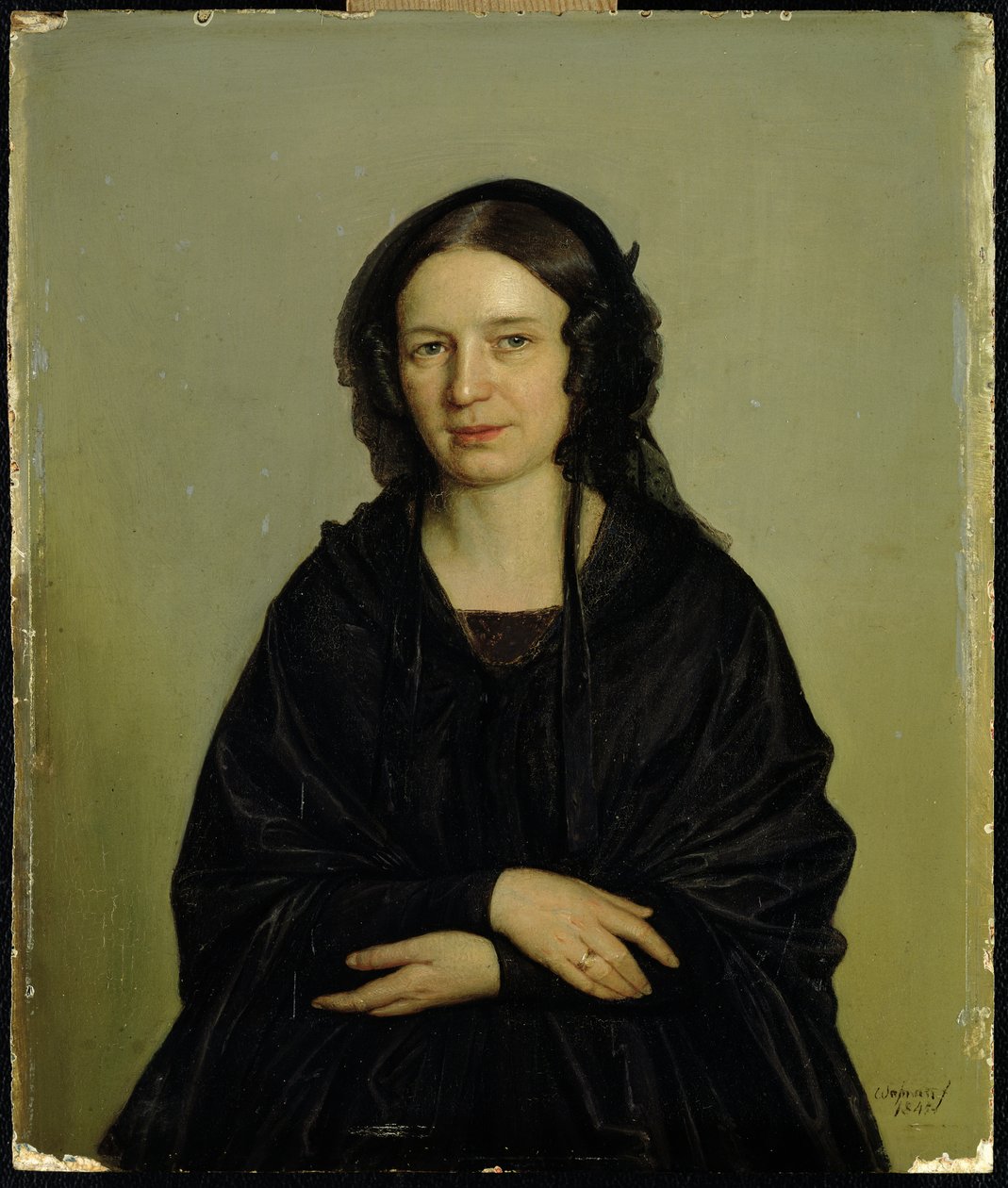 Mary Kramer (1797-1871), 1845 de Rudolph Friedrich Wasmann