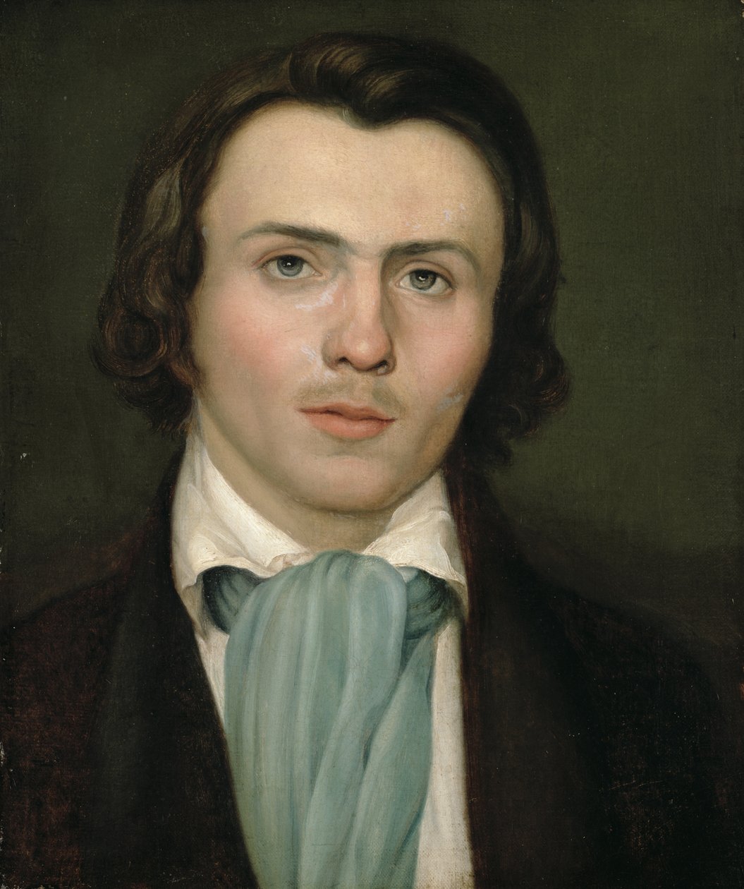 Retrato de um jovem de Rudolph Friedrich Wasmann