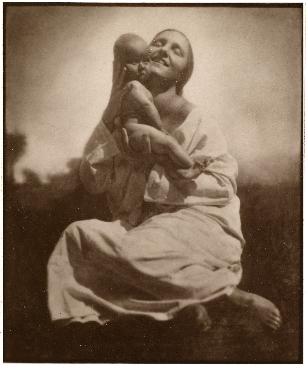 Mãe e Filho c.1925 de Rudolph Koppitz