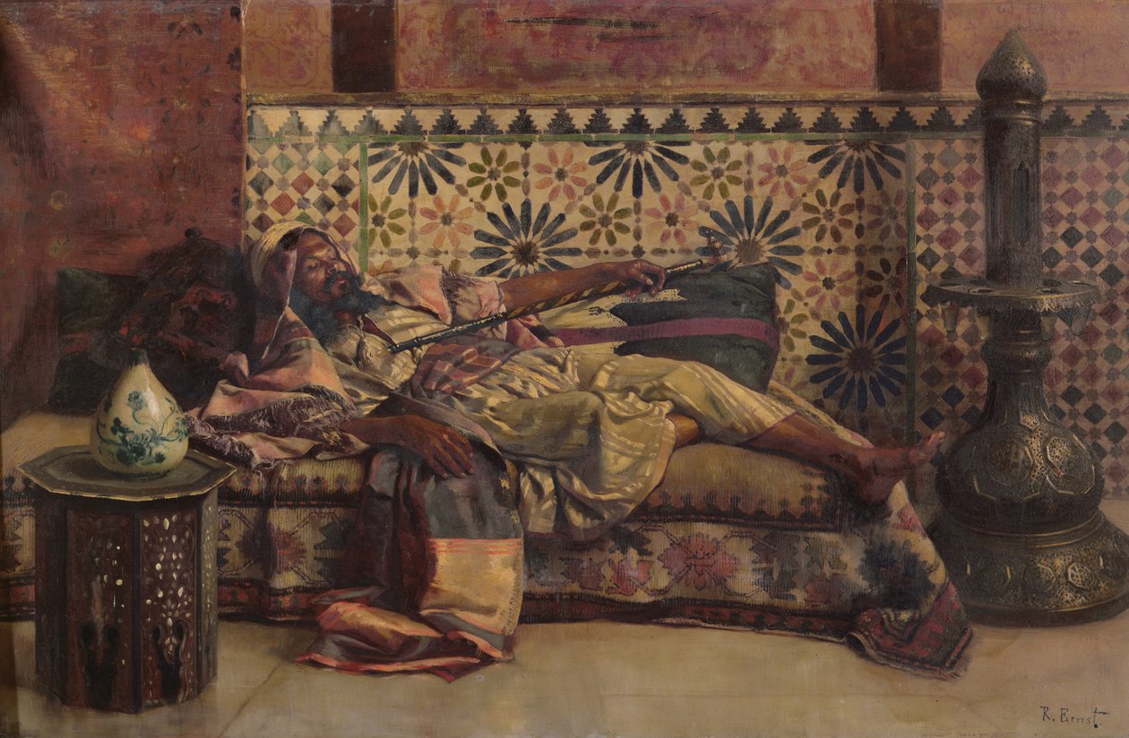 O Narghileh de Rudolphe Ernst