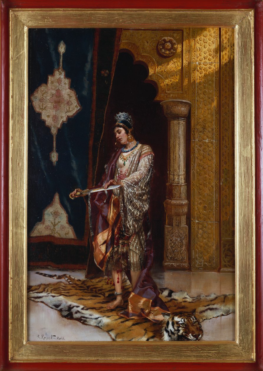 Uma Odalisca de Rudolphe Ernst