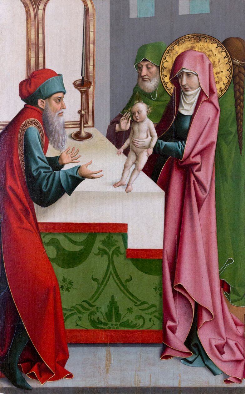 A apresentação de Jesus no templo de Rueland Frueauf the Elder