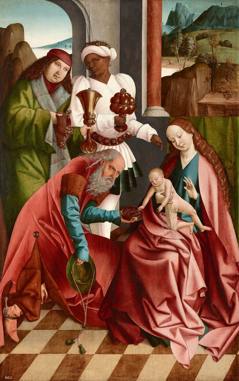 Adoração dos Magos de Rueland Frueauf d. Ä.