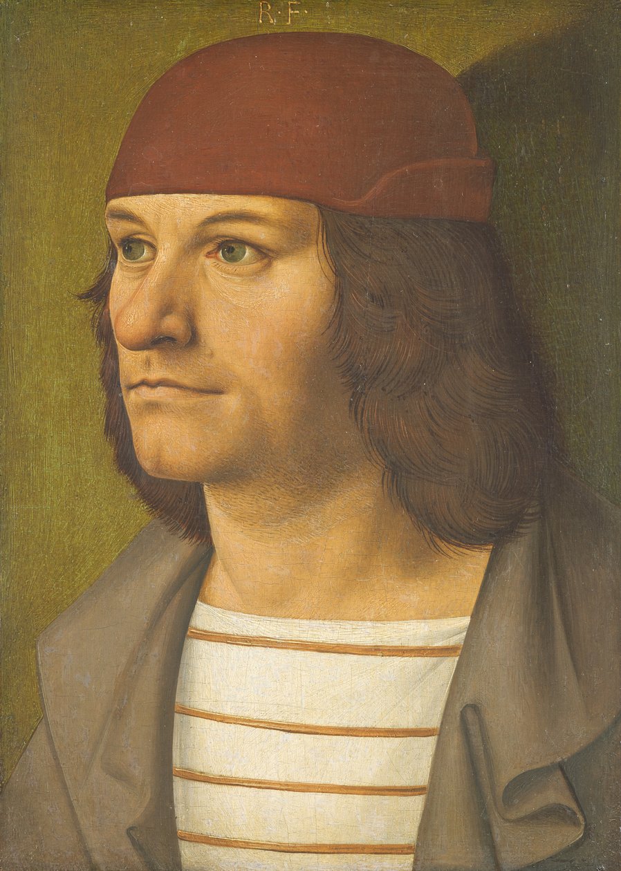Retrato do pintor Jobst Seyfrid de Rueland Frueauf d. Ä.