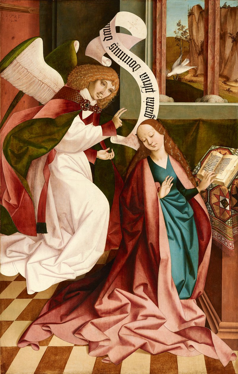 Anunciação a Maria de Rueland Frueauf d. Ä.