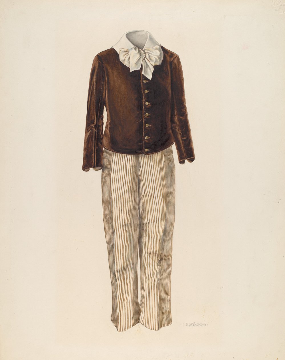terno de menino de Ruggiero Pierotti