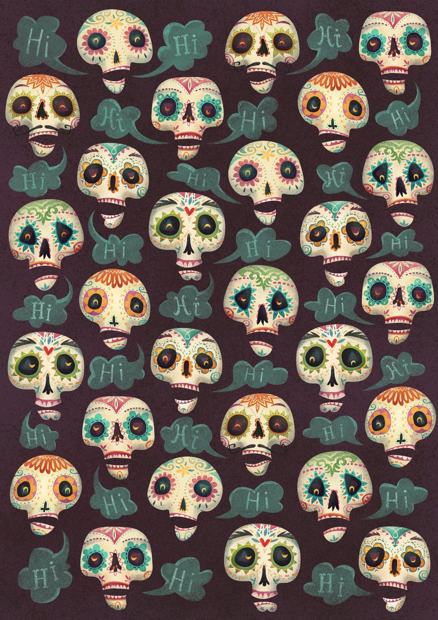 Padrão de Halloween, 2015, ( de Runa Anastasiya Rudaya