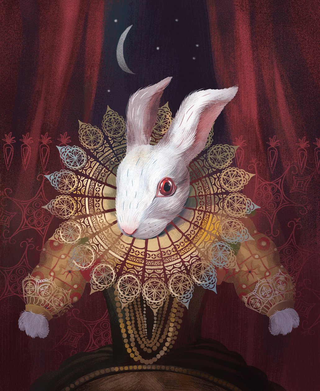 Branco como a Lua, 2016, ( de Runa Anastasiya Rudaya