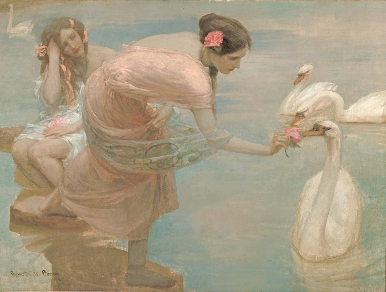 Uma manhã de verão de Rupert Bunny