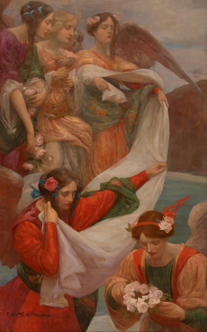 Anjos Descendo de Rupert Bunny