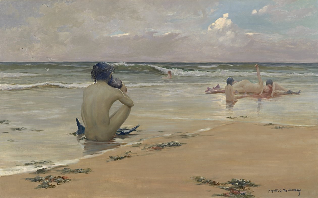 Idílio mar de Rupert Bunny