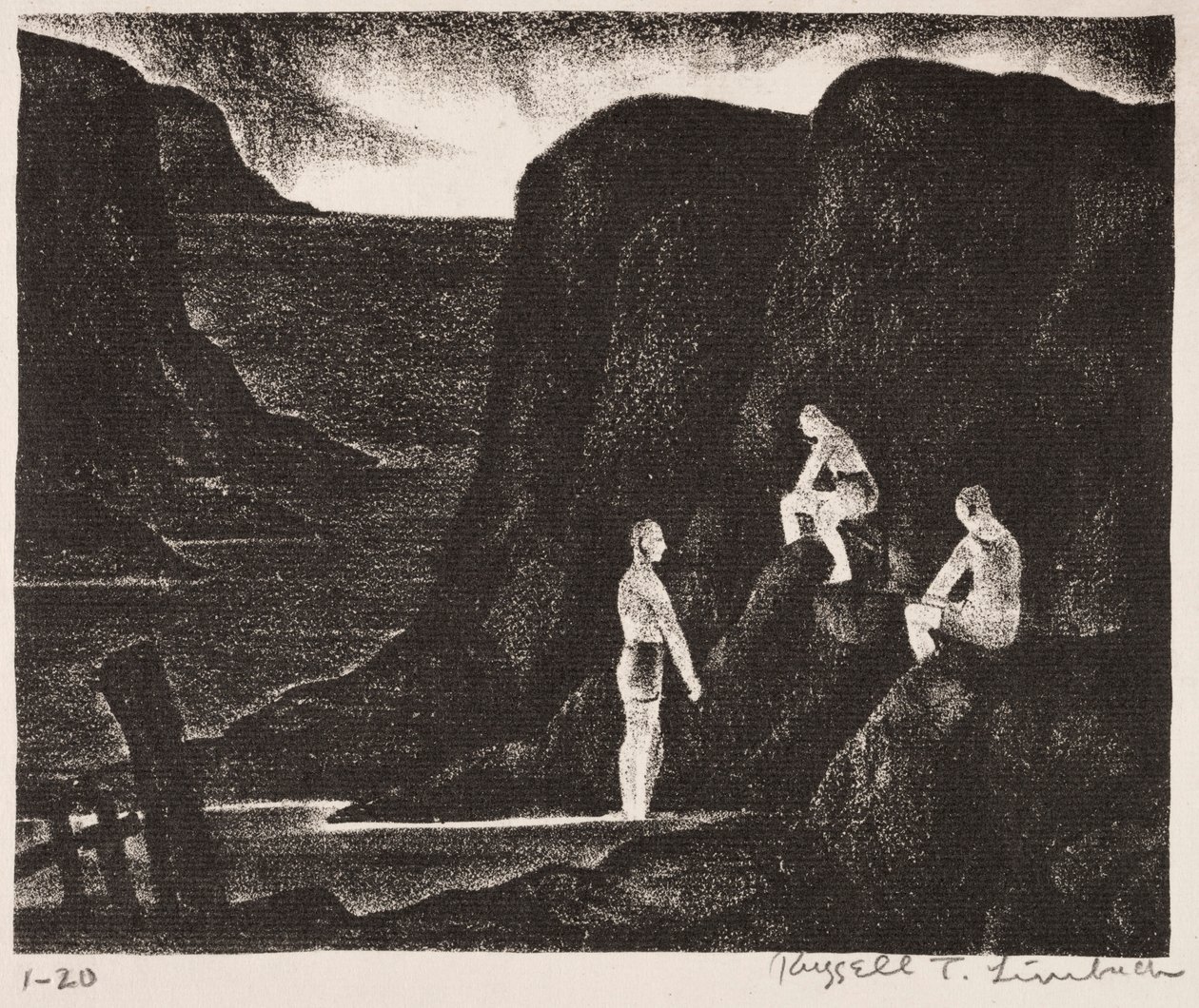 Os Banhistas de Russell T. Limbach
