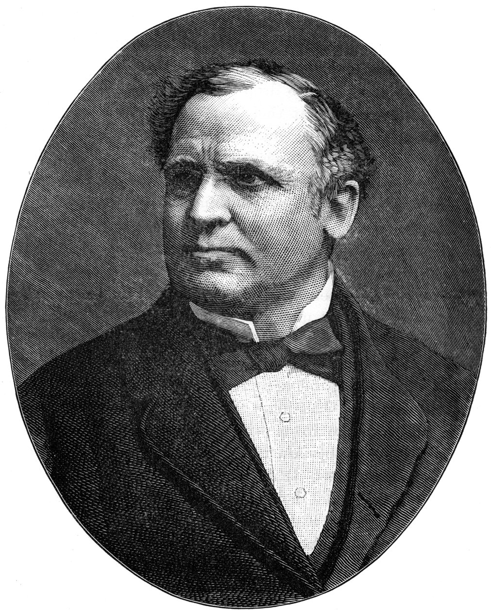Edward Stanley, 15º Conde de Derby, estadista britânico do século XIX, 1900. de Russell and Sons