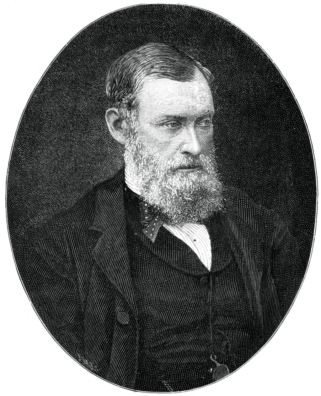 William Edward Forster, industrial britânico do século XIX e político do Partido Liberal, 1900. de Russell and Sons