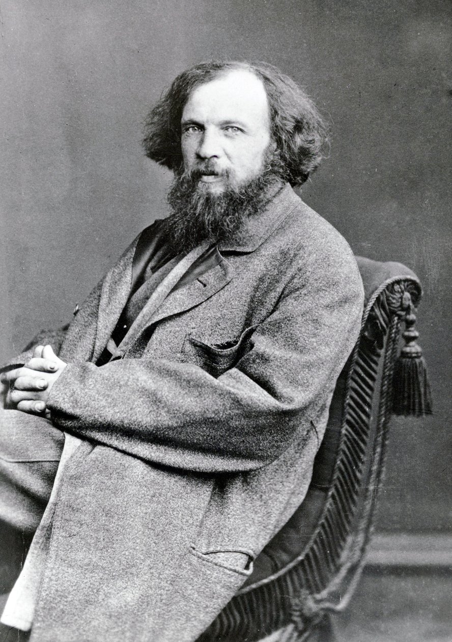 Dmitri Ivanovich Mendeleev de Russian Photographer