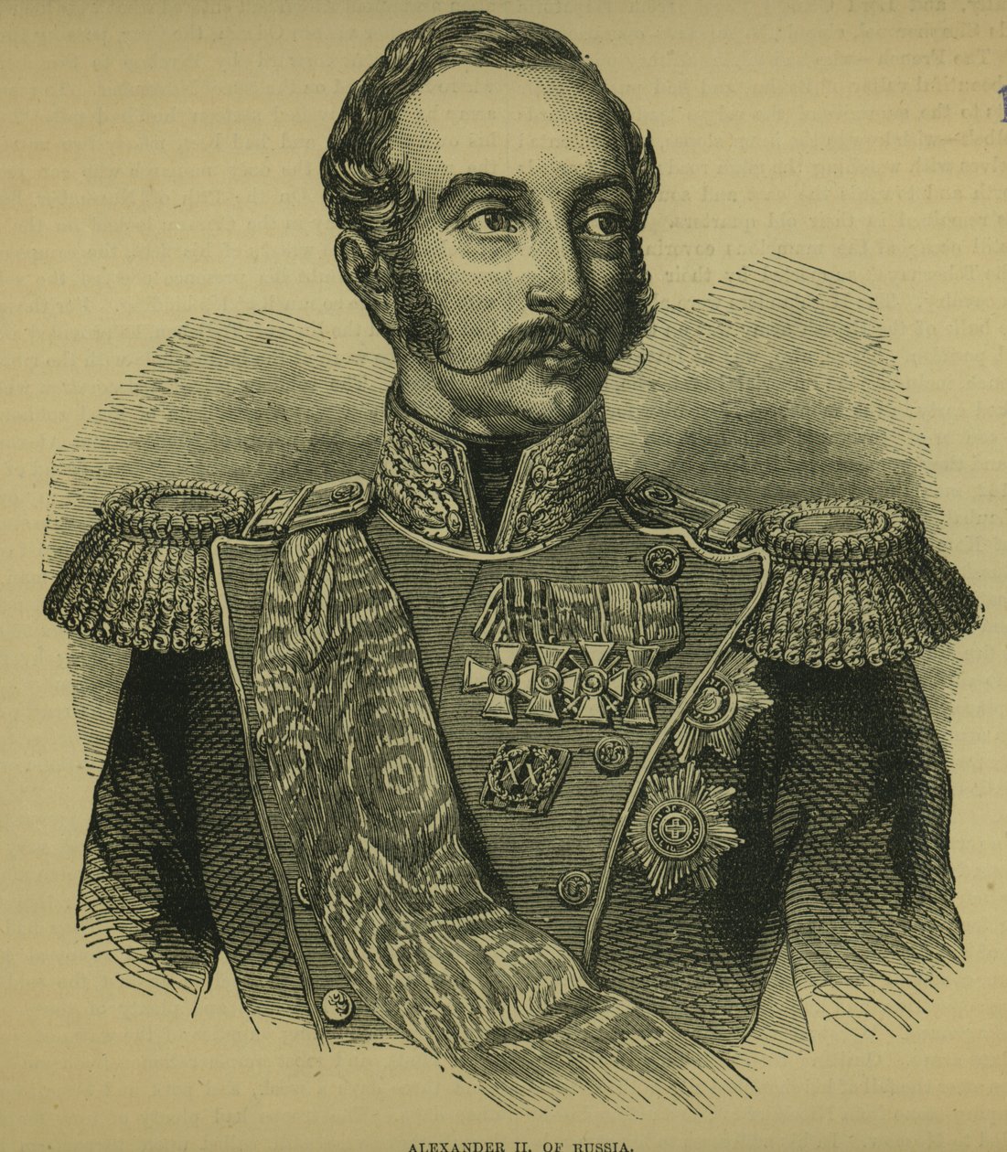 Alexandre II (1818-1881) da Rússia de Russian School
