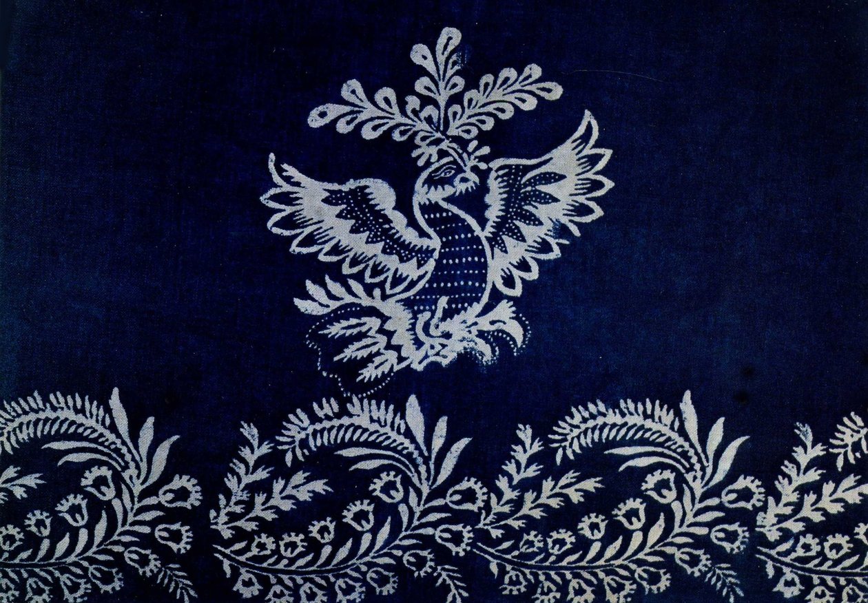 Detalhe, de, um, toalha de mesa de Russian School