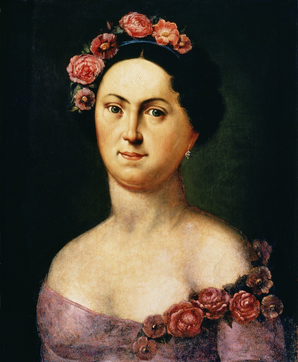 Retrato de Avdotia Istomina, de 1830 de Russian School