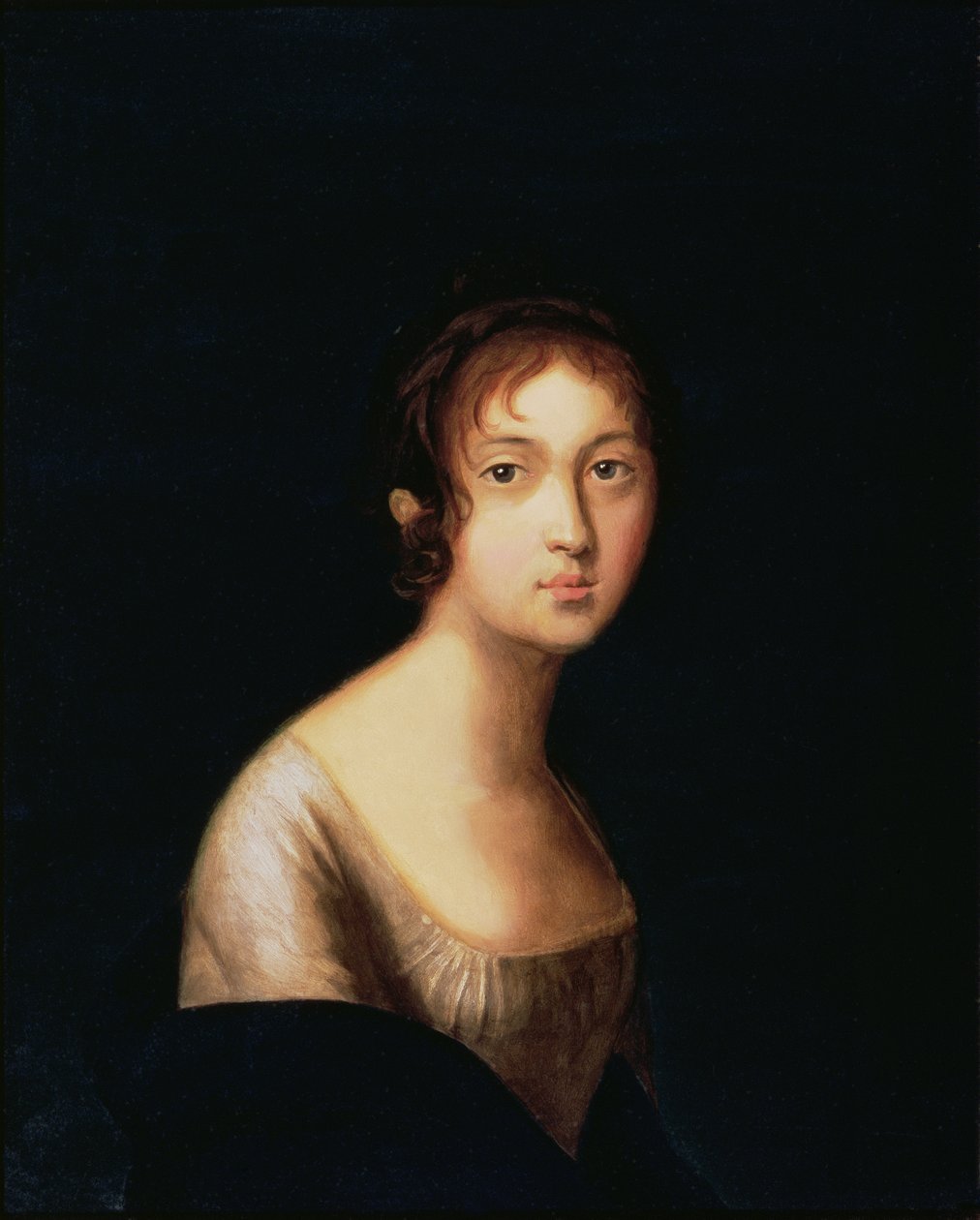Retrato de Natalia Goncharova, de 1820 de Russian School