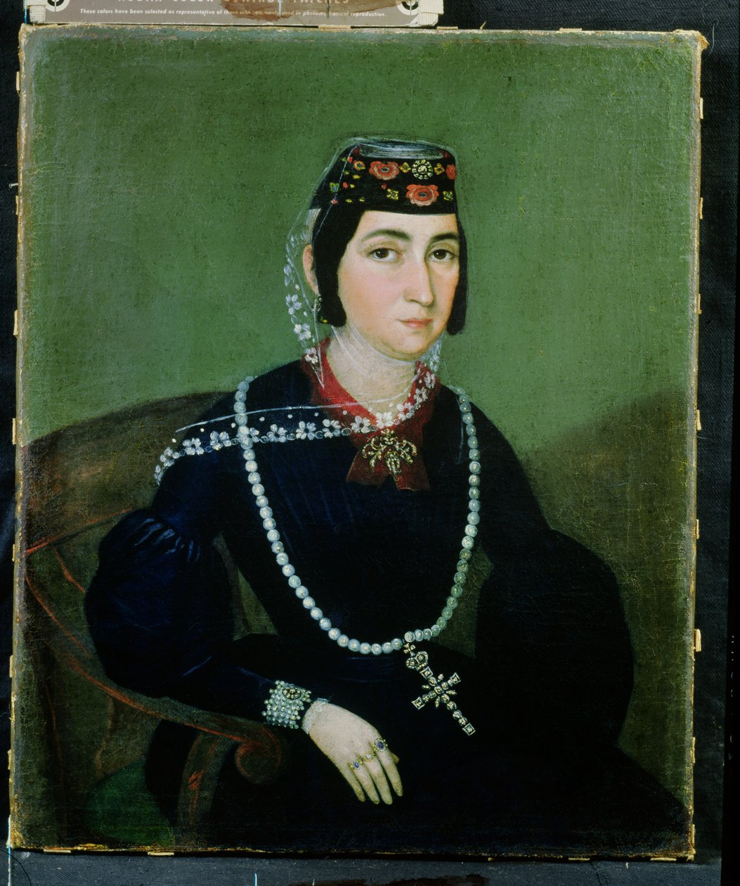 Retrato da princesa Salome Chavchavadze de Russian School