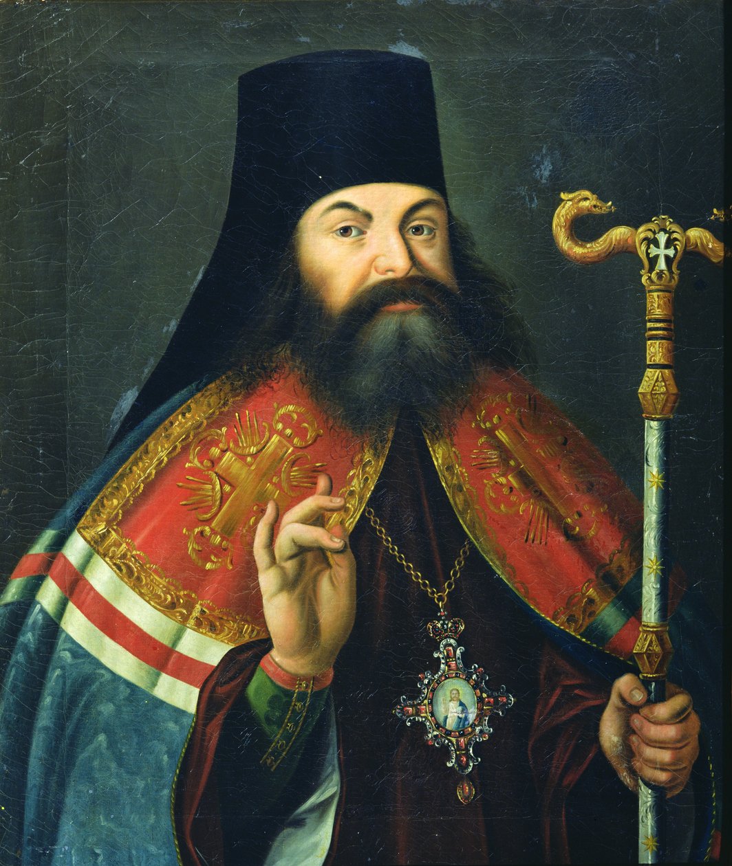Retrato de Theofan Prokopovich (1681-1736) de Russian School