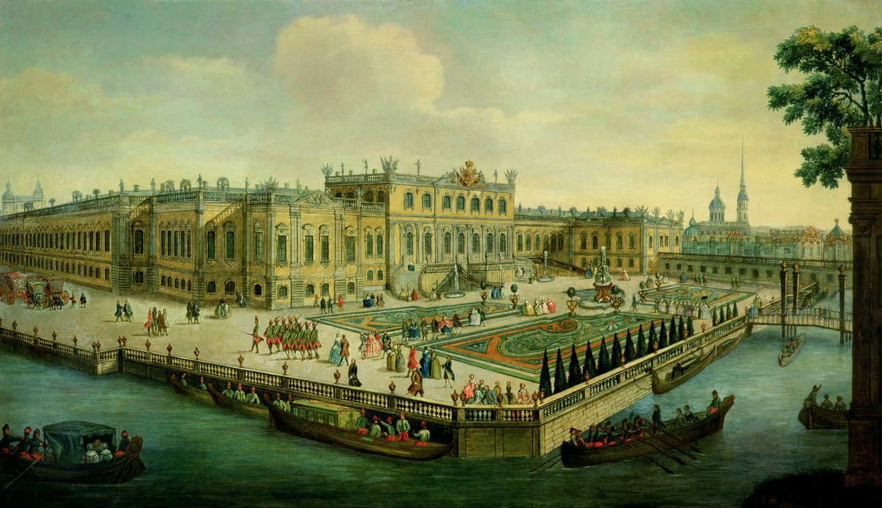 O Palácio de Verão, São Petersburgo (ver também 88774) de Russian School