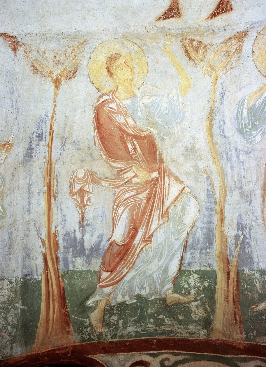 Thomas, o apóstolo, Igreja de São Jorge, Staraia Ladoga de Russian School