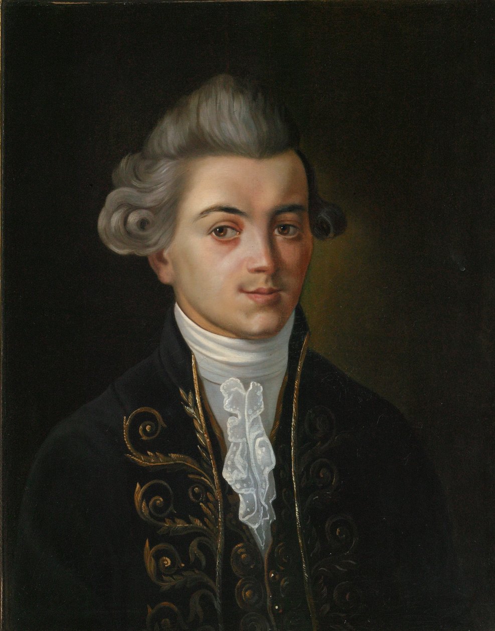 Retrato do fabulista Ivan Khemnitser