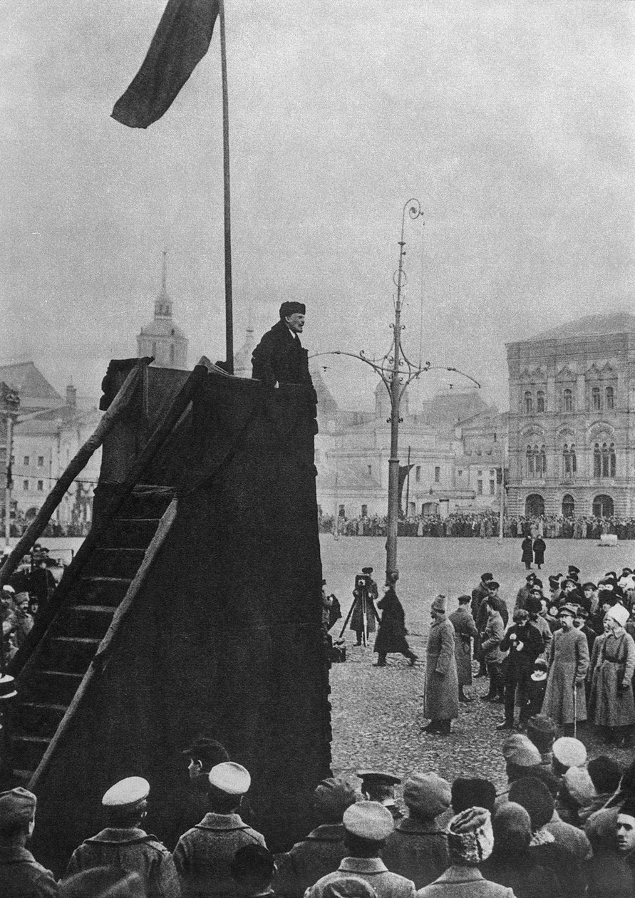 Lênin, Praça Vermelha, Moscou de Russian Photographer