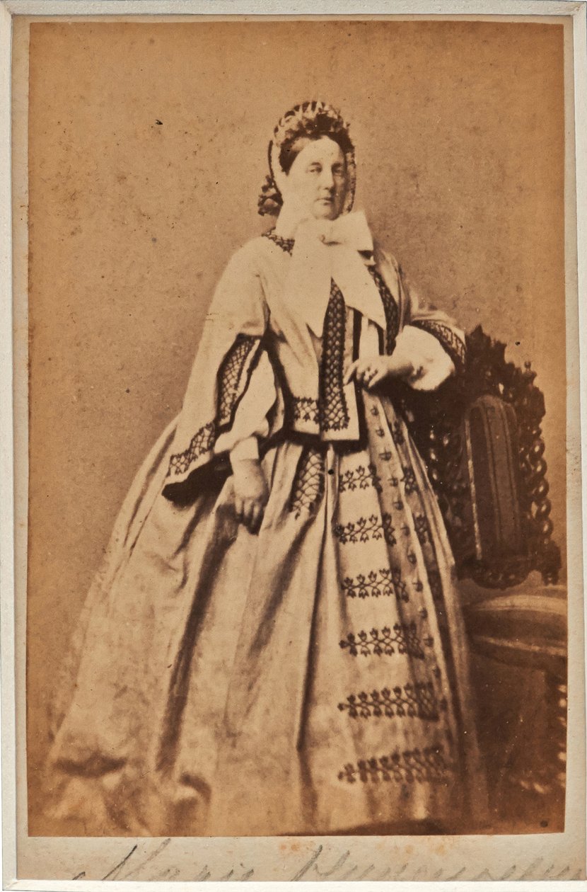 Marie Nikolaievna de Russie (1819-1876) - Grã-duquesa Maria Nikolaevna da Rússia (1819-1876), Duquesa de Leuchtenberg, Anônimo. Foto de albumina de Russian Photographer
