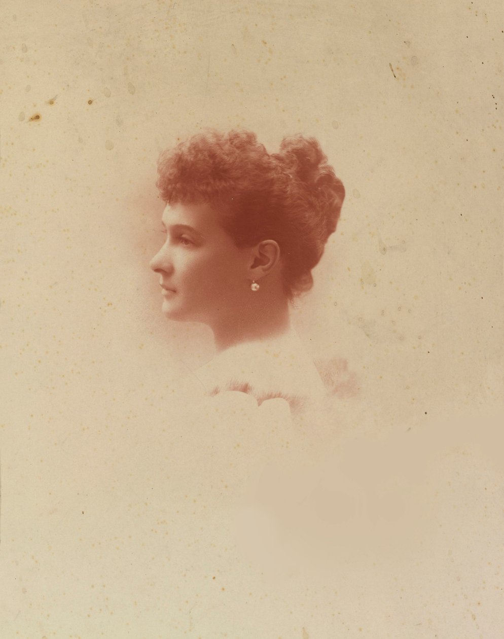 Marie Pavlovna de Russie - Grã-duquesa Maria Pavlovna da Rússia (1854-1920), Anônima . Fotografia de Gelatina de Prata de Russian Photographer