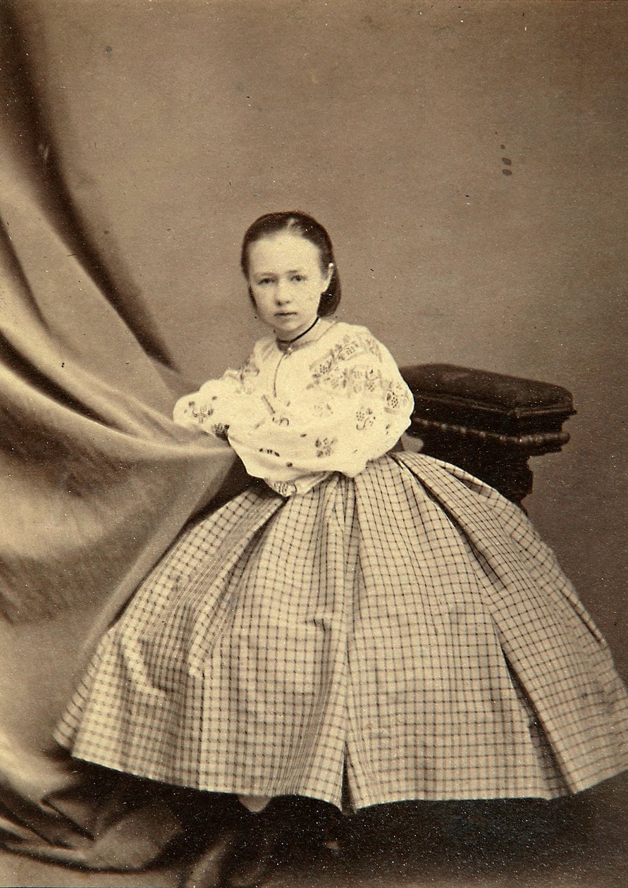 Retrato de Sophia Perovskaya (fotografia a sépia) de Russian Photographer